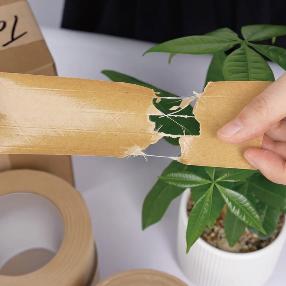 3 .Water Activated Reinforced Kraft Tape for Biodegradable & Eco-friendly.webp